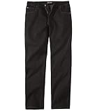 ATLAS FOR MEN - Schwarze Regular-Jeans Stretch Komfort - 62