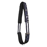 Imperial Riding - Longiergurt IRHDeluxe, Nylon (Pony) (Marineblau/Roségold)