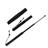 Katomi Schwarz Leichte und langlebige Trekking, Outdoor Walking Ski- und Wanderstöcke