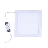 Homoyoyo 18W LED Panellicht Ultra Dünn Deckenlampe Warmweiß LED Panel Licht mit Breiterem Emissionsbereich Einfache Installation für Wohnzimmer Schlafzimmer und Küchen