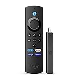 Zertifiziert und generalüberholt Amazon Fire TV Stick Lite mit Alexa-Sprachfernbedienung Lite (ohne TV-Steuerungstasten) | HD-Streaminggerät