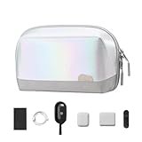 Youding Kabelaufbewahrungsbox, Reisetechnologie Organizer, 2024 neue elektronische Tasche Kabel-Organizer mit 180 ° Öffnung – tragbare Batterie-Aufbewahrungsbox für die