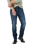 Lee Men's Extreme Motion Bi-Stretch Slim Straight Leg Jean, Royal Pain, 33W x 34L