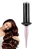 Lockenkamm, Rollkamm, lockiger Haarkamm, Ausrollkamm, Lockenkamm, professionelle rutschfeste Haarbürste für den persönlichen Gebrauch zu Hause