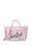 Saint Barth Mc2 Damen Handtasche Baumwolle Rosa Einheitsgröße