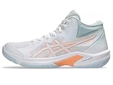 ASICS Damen Contend 9 PS Sneaker, White Bright Sunstone, 42.5 EU