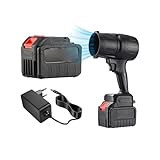 Tragbarer, kabelloser Laubbläser, elektrisch, tragbar, wiederaufladbar, 19.000 U/min, vielseitig einsetzbar, Haus, Garten, Bauernhof, Innenhof, Auto, Camping