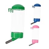 JUMPLAWN 3 Stück Teiliges Hängendes Hamster Kaninchen Transparent Automatischer Wasserspender für Kleintiere Einfach zu Befestigen Praktisches Haustier zubehör