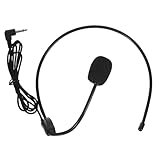 OSALADI 4 Stück Headset-Mikrofon kleines Mikrofon Kopfhörer verkabelt Ohrhörer Mikrofon- konferenzmikrofon konferenz-mikrofon Kopfmikrofon Mikrofon-Headset zum Singen Plastik Black