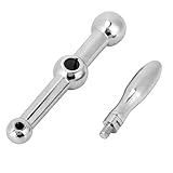 Kugelkurbel-Tischgriff, 16 mm Innenlochdurchmesser Sicherheits-Kugeltisch mit Gewinde aus Stahl, Schraubknopf, Fräsmaschinenteile
