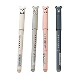 Gel -Stift zum Studium, Gel -Tintenstifte - 4 Stücke Gel Stifte für reibungsloses Schreiben,Office Desk Accessoires für Schüler, Krankenschwestern, Lehrer,