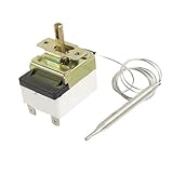 AC 250 V 16 A 30–110 °C Temperatur-Thermostatschalter-Sensor mit 25,2 Zoll Kapillare