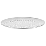 OATIPHO Austauschbares Pizzablech mit Lochung 10 Zoll Multifunktionales Haushaltsbackblech aus Langlebigem Material Geeignet für Pizza Kuchen und Pfannkuchen