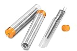 NorthPada 0,8 mm Lötdraht 3 x 10 g Sn 99 Ag 0,3 Cu 0,7 umweltfreundlich für elektrisches Löten Elektronik- und Elektrikerlehre Fabrikherstellung und Reparatur
