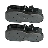 Grasbelüter, Belüftungsschuhe für Rasen | Safe Stachelschuhe Bodenbelüfter | Rasenluft -Erkenntniswerkzeug, Heavy Duty Gardening Care Supplies für die Verringerung des Strohs, belebt die Bodengesundhe