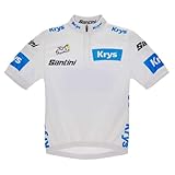 Santini Tour De France Official Best Young Rider Short Sleeve Jersey 13 Years
