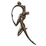 Design Toscano Tanz des Verlangens, Wandfigur, Stein, 7,6 x 43,2 x 58,4 cm