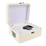 Pyhodi Desktop -CD -Player mit Lautsprechern, Wiederaufladbaren Tragbaren Retro - -CD -Player, 3D -Surround -Sound, Fernbedienung, USB -Flash -Laufwerk/Aux -Wiedergabe für Home