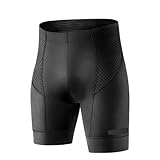 IUVYTA Radlerhose mit 3D-Verdickung und Polsterung, stoßfeste Herren-Downhill-Strumpfhose, atmungsaktive Fahrradhose for den Sommer für Radsport(S)