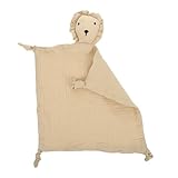 Warmhm Beruhigende Handtuchpuppe Baumwolle Name Kleinkinder Nickerchen Wickeln Kleinkinddecke Kuscheldecke Beruhigender Handtuch Sicherheitsdecke Girl Light Grey