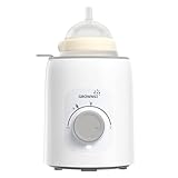 Flaschenwärmer baby Sterilisator für babyflaschen 6-in-1Fast Babynahrungsheizung Warmhalten von Babynahrung & Abtauung BPA-freier Fläschchenwärmer,Babykostwärmer mit LCD-Display 1
