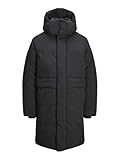 JACK&JONES Herren JPRCCBOLTON Long Puffer Puffermantel, Black, S