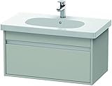 Duravit KT666700707 Duravit KT667 Ketho 81,3 cm Einzelwandmontierter Holzschrank – weniger Waschtischplatte