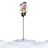 Christmas Solar Lights - Garden Stakes | Pathway Lights, Led Weatherproof Solar Powered Christmas LightsS Outdoor Decor Garden Lawn Patio Porch Pathway Ground