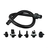 Gdfnmogo Aufblasbares Luftschlauchdüsen-Set für und Schlauchboote | 20 PSI Adapter mit 6 Düsen | kompatibel mit HT-781/HT-782/HT-790/HT-792