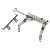 Für Tamiya Für Scania Für Benz Für Man Für Volvo 1/14 Edelstahl Fahrerhausverriegelung Für RC LKW Anhänger Traktoren Und Pkw Teile RC Modifikationen Teile(Silver)