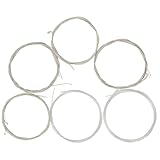 FRCOLOR Oud Saiten Nylon Klar Versilberte Kupferlegierung Ersatzsaiten für Anfänger und Profi Oud Musikinstrument Zubehör Langlebig Präzise Klangqualität
