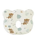 Babykissen Kopfkissen,Kinder Kissen, Baby Kissen, Neugeborene Memory Foam Reisekissen, Babykissen Gegen Plattkopf, Neugeborenes Kissen für 0-12 Monate Kinder Bett Kinderwagen (Kleiner Tiger)