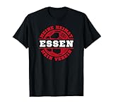 Fussball Kicken Verein Essen Fan Heimat Ruhrpott rot weiss T-Shirt