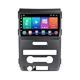BCBSYCJP Autoradios Auf EIN Android 14-Navi-Display für Ford F150 P415 Raptor 2008-2014 Navi Carplay Auto 9 Zoll 2 Din Doppel Din Auto Radio Touch Display mit DSP FM RDS DAB+ Bluetooth