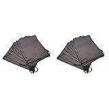 Artibetter 16 Stücke Männer Halter Beutel Kleiderschrank Nylon Geschenk Aufbewahrung Gast Für Arbeitsschuhe Ziehen Drwa Raumorganisator Verschluss Schwarz Taschen Schuhbeutel