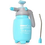 ONBEST Drucksprüher – 1,5 Liter mit Füllstandsanzeige – Verstellbare Düse – Pumpsprühflasche als Pflanzen Befeuchter oder Unkrautvernichter – inkl. 18 cm Sprühlanze – Spray Bottle