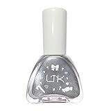 Virellay Nagellack, Quick Dry Nail Polish, Pearl Shimmer Nagellack DIY (Silver, 12 Ml)