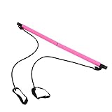 Sluffs Pilates Bar Kit with Bands, at Home Workout Equipment Bands, Multifunctional Pilates Bar for Women & Men Gym Yoga Fitness Strength Training