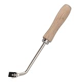 Fugenhobel aus Buchenholz, BodenschweißSchlitzmesser, Kunststoff-PVC-Bodenschweißhohlhobel aus Stahl, Schlitzmesser für PVC-Kunststoffböden mit 3 Klingen