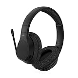 Belkin SoundForm Adapt Headset mit Mikrofon, Multipoint-Technologie, ENC, 65 Stunden, kabellos oder mit Kabel, Bluetooth Kopfhörer Over-Ear mit integriertem Boom-Mikrofon für PC, Laptop, Büro, Handy