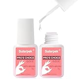 Sularpek 2 Stück 7ml Nagelkleber für Kunstnägel, Nail Glue, Nagelkleber für Tips, Nagel Kleber Gel Nägel, Nagelkleber Extra Stark, Kleber für Nägel, für Haus/Salon