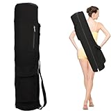Yoga Rucksack Mit Nassfach Und Flaschentasche - Große Tasche Mit Durchgehendem Reißverschluss, Verstellbarem Schultergurt Für Yogamatten, Pilates Und Yoga-Zubehör