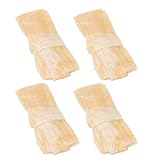 10 Stück essbare Trockenwursthüllen für selbstgemachte Würste und Schinken, einzeln verpackt