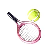 GAROZATION Minischläger Set Mit Tennisball Zufällige Farben Ideal Für Und Anfänger Inklusive Gummiband Für Effektives Tennistraining Perfektes Für Sportliebhaber