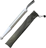 Gehstock, Antennenführungskrücke, drehbarer Kopf, Blindenkrücke, Teleskopstock, tragbarer Anti-Rutsch-Stock aus Titanlegierung for Blinde(118)