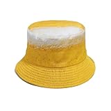 Herren Fischerhüte Faltbar Lässig-Fischerhut Festlich-Unisex Reversibel Anglerhut Männer Schlapphut Sommerhut Sonnenschutz Hut Atmungsaktiv Outdoor Trachten Outfit für Oktoberfest Besondere Anlässe