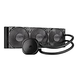 Corsair Nautilus 360 RS CPU-Flüssigkeitskühler – 360mm AIO – Geräuscharm – Direkter Mainboard-Anschluss – Intel LGA 1851/1700, AMD AM5/AM4 – 3X RS120-Ventilatoren Inbegriffen – Schwarz