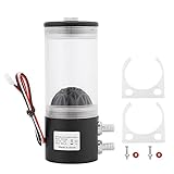 Ejoyous PC Wasserkühlung Pumpe mit Ausgleichsbehälter, Computer CPU Wasserpumpe Regle Ultraleise PC Wasserpumpe Tank, für PC Schnelle Wärmeableitung 500L/H
