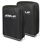 Ezilif Klappstühle Schutzhülle 2 Stück, Gartenstuhl Abdeckung Wasserdicht, Winddicht, Anti-UV, Staubdicht für Gartenmöbel Liegestuhl Klappbar Deckchair, Balkonmöbel Abdeckung mit Beutel, 70x110cm