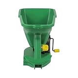 Handstreuer Für Rasen | Handkurbel Streuwagen Für Rasen Und Garten - Ergonomisch Tragbar Mit Einstellbarer Streuwalze Für Garten Kleine Landwirtschaften Gärtnereien Gewächshäuser